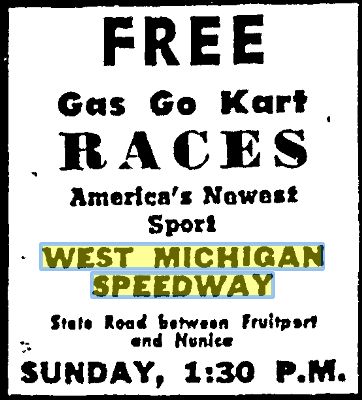 Western Michigan Speedway (West Michigan Speedway) - Sept 1969 (newer photo)